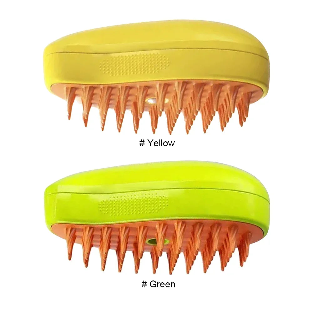 Upgraded Pet Spray Grooming Comb Steamy Floating Hair Removal Cleaning Steam Brush Styling for Dogs Cats Accessories