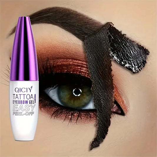 Lasting 3 Days Tattoo Easy Peel Off Eyebrow Gel Cream Types Long-Lasting Smudge-Proof Sweat Resistant  Waterproof Cosmetics