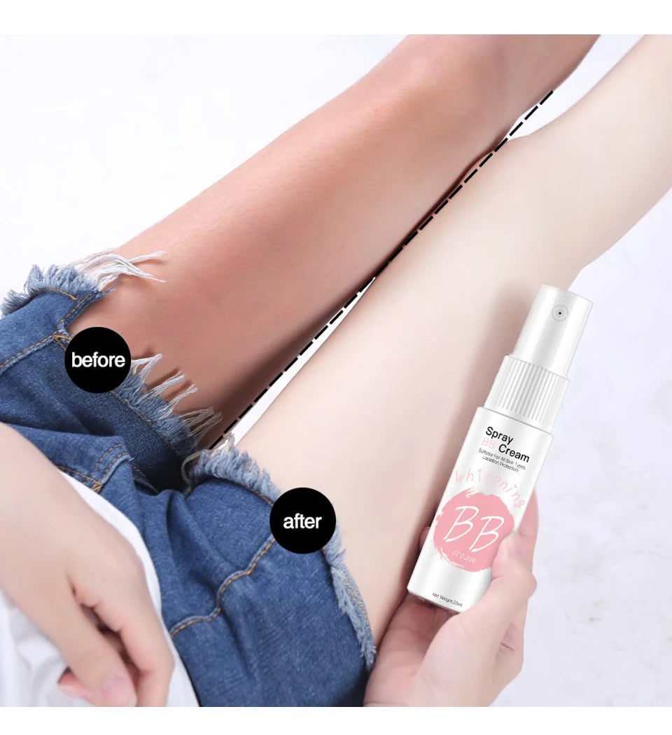 1PC Spray Liquid Foundation Concealer Brighten Whitening Moisturizing BB Cream Base Face Foundation Makeup Cosmetic Skin Care