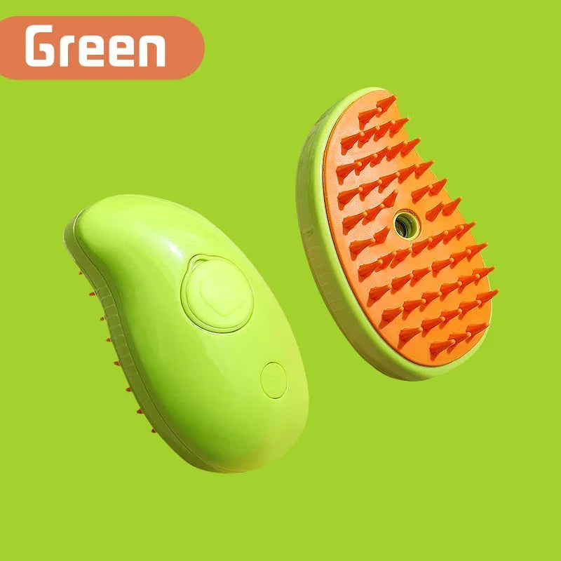 Upgraded Pet Spray Grooming Comb Steamy Floating Hair Removal Cleaning Steam Brush Styling for Dogs Cats Accessories