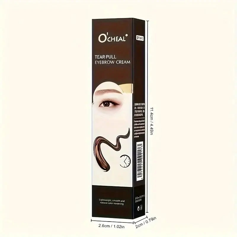 Long-lasting Eyebrow Gel Makeup Semi-permanent Waterproof ColorSweat-proof Film Forming Dye Eyebrow Cream Tint Cosmetics